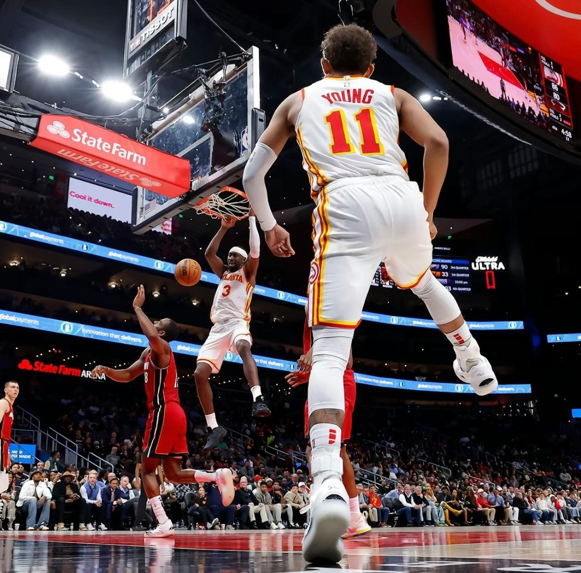 热火轻取老鹰，客场战绩再上升