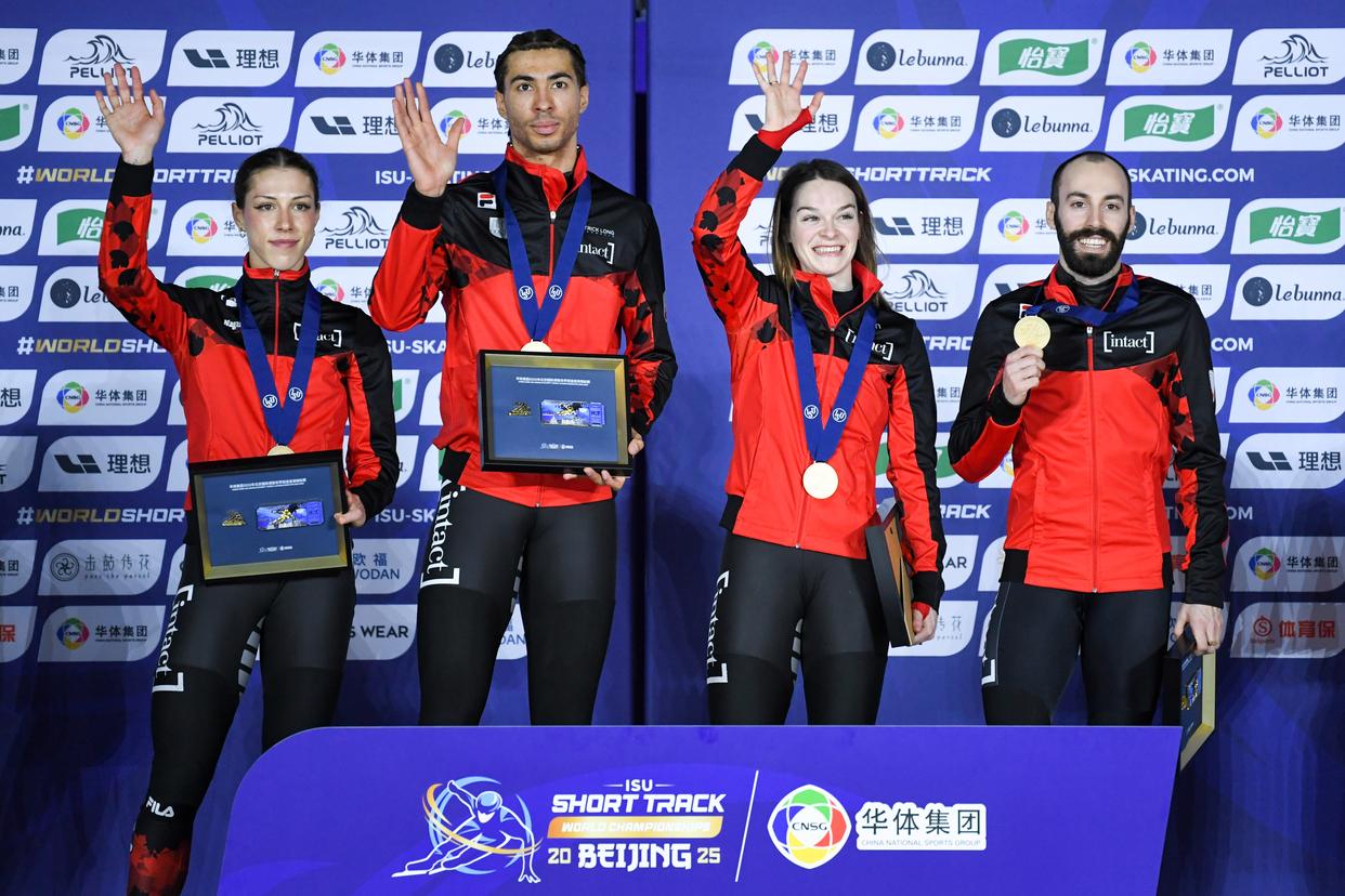 加拿大队表现抢眼，女子自由泳夺冠在望