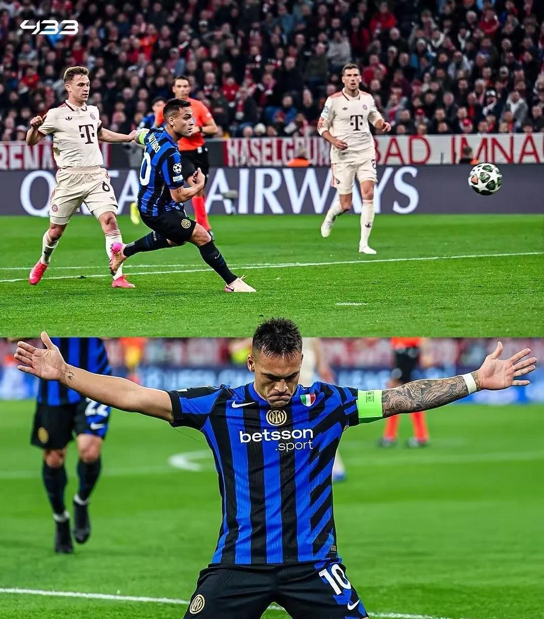 包含尤文图斯主场逆转战平国际米兰：争冠形势不变的词条